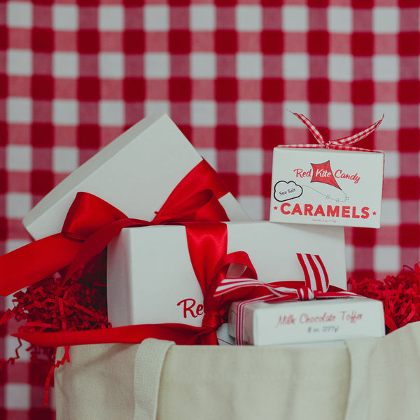 Tote with Candy Red Kite Candy