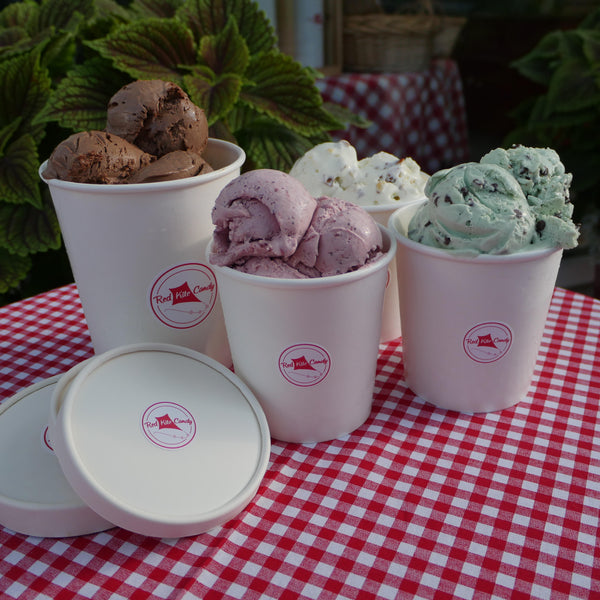 Ice Cream Red Kite Candy